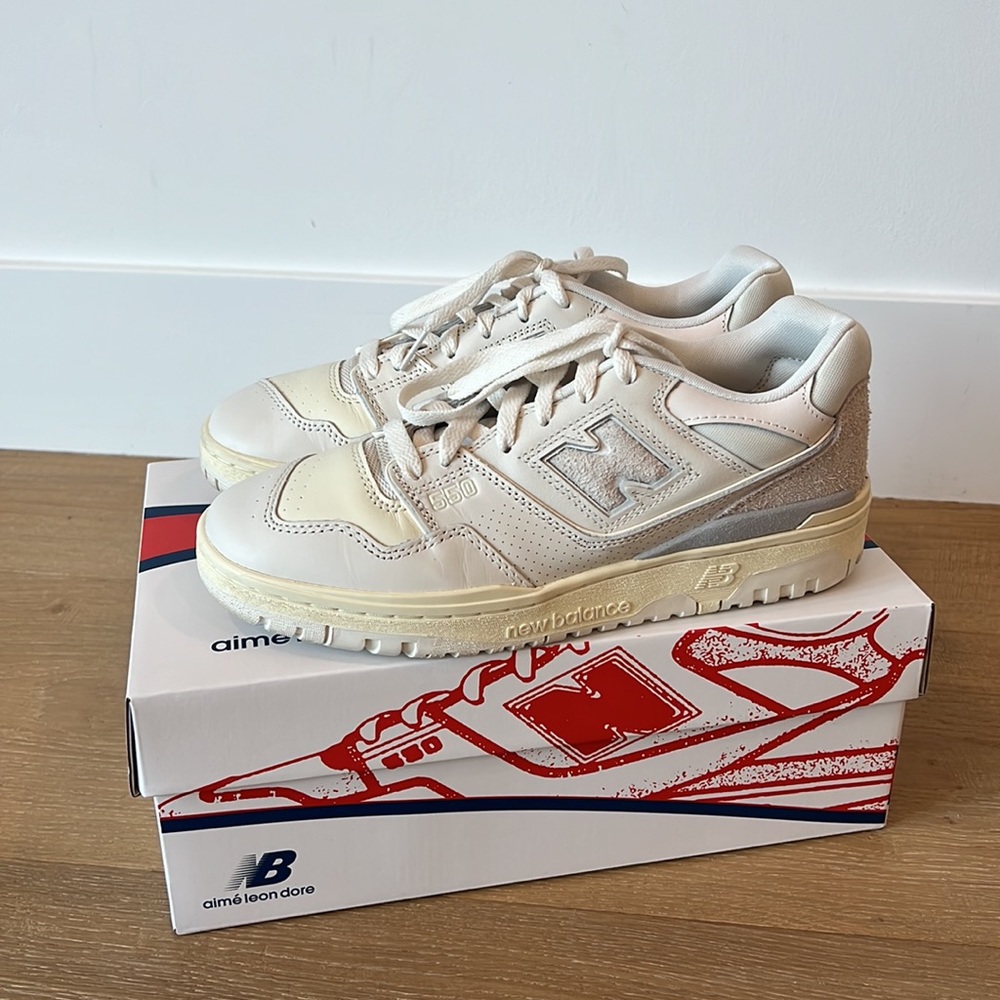 Aime Leon Dore x New Balance P550 Basketball Oxfords - Picture 7 of 14